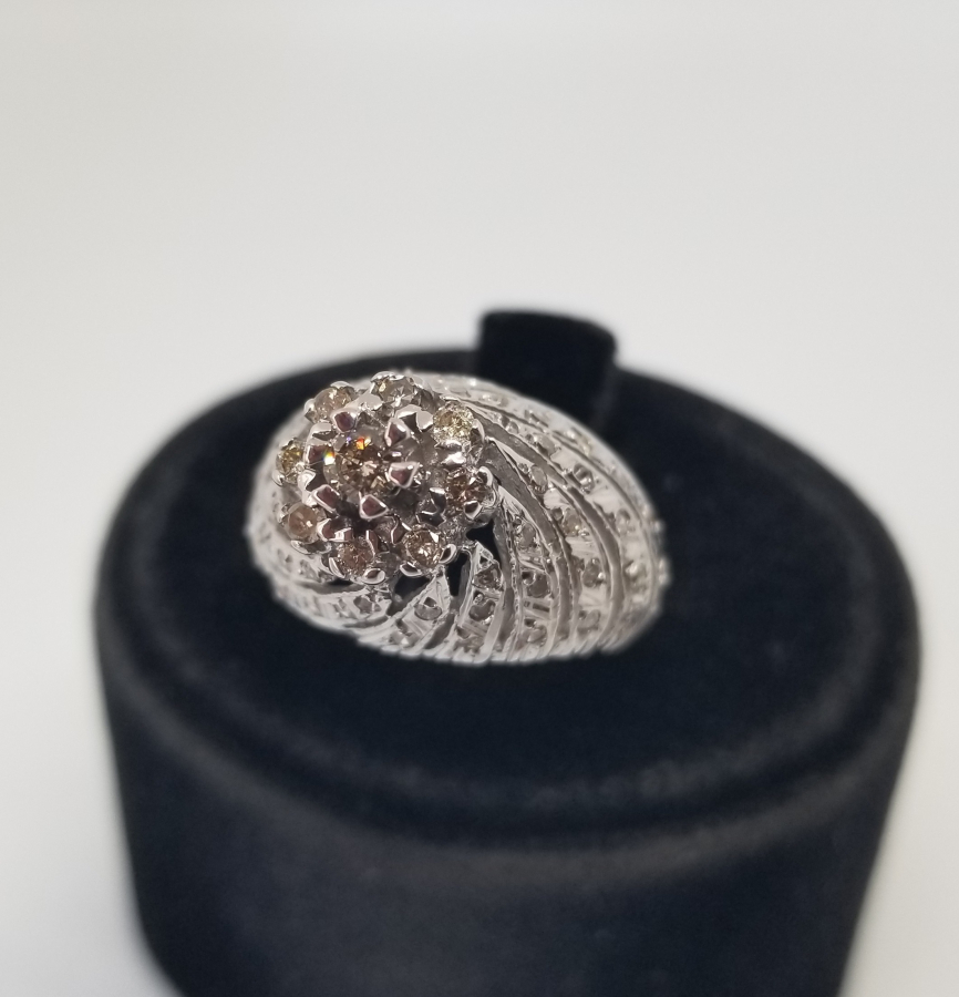 PIRLANTA TAŞLI KUBBELİ MODEL YÜZÜK