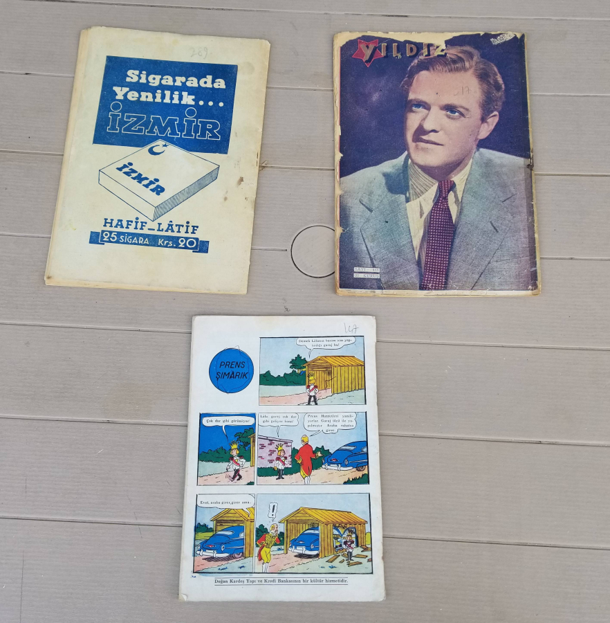 3 ADET ANTİKA DERGİ