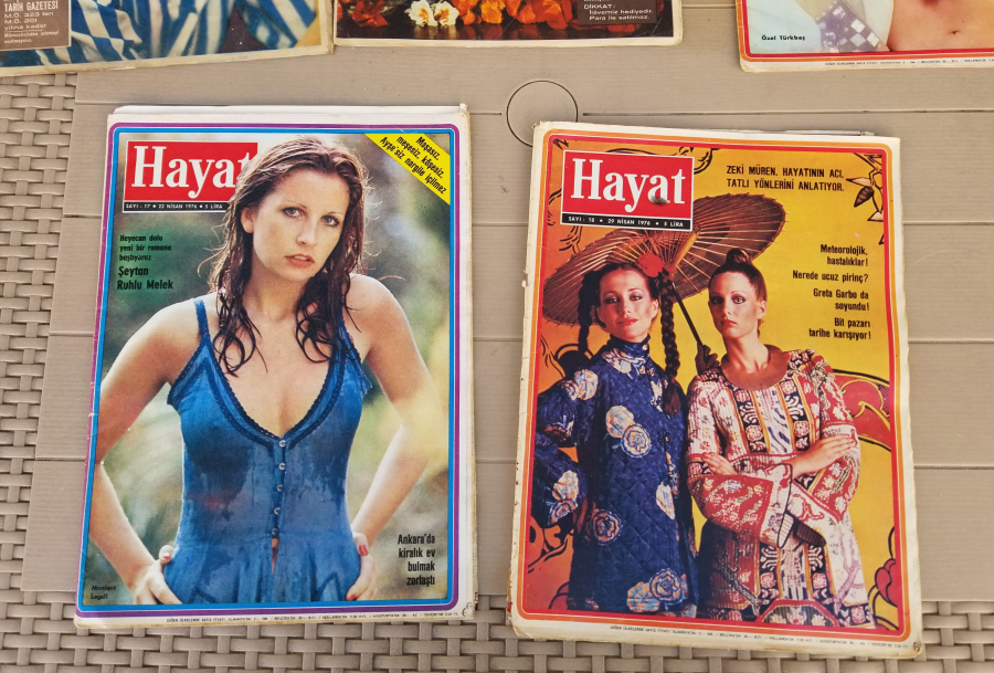 5 ADET ANTİKA HAYAT DERGİSİ