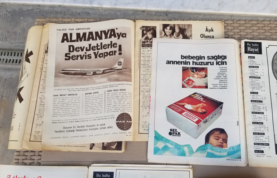 5 ADET ANTİKA HAYAT DERGİSİ