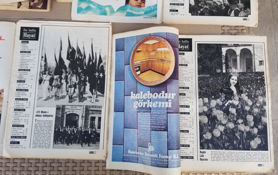 5 ADET ANTİKA HAYAT DERGİSİ