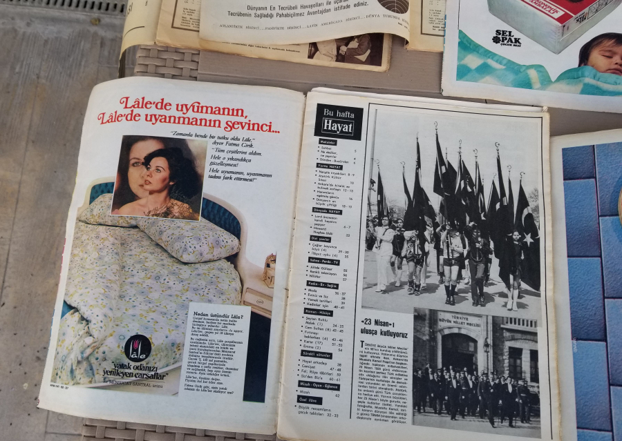 5 ADET ANTİKA HAYAT DERGİSİ