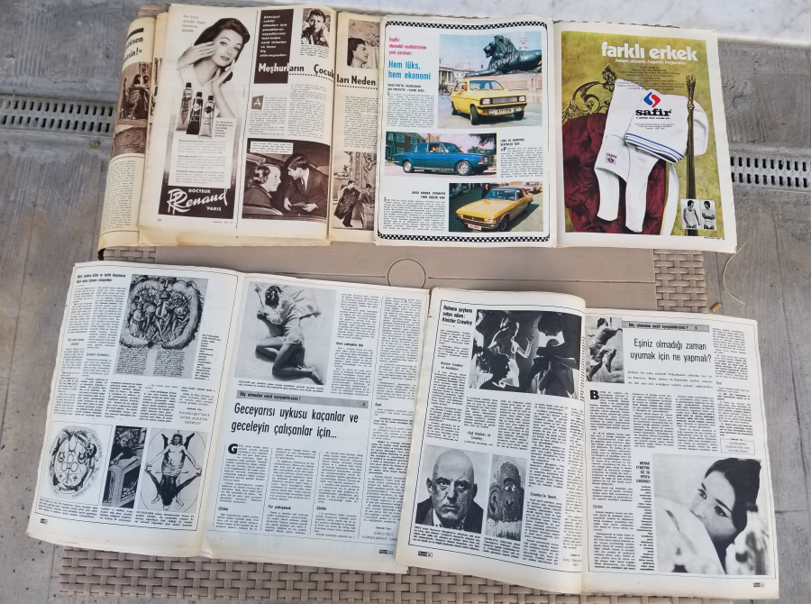 5 ADET ANTİKA HAYAT DERGİSİ