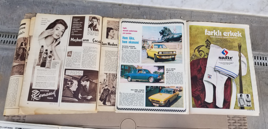 5 ADET ANTİKA HAYAT DERGİSİ