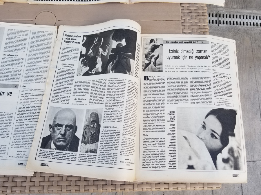 5 ADET ANTİKA HAYAT DERGİSİ