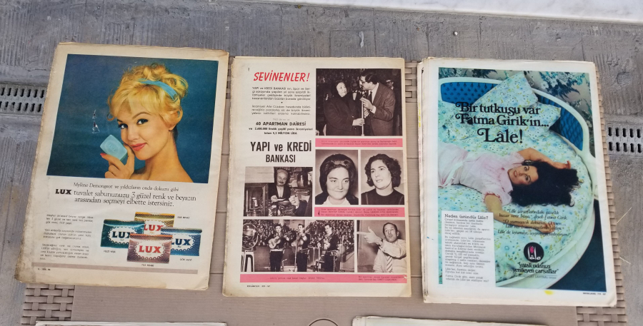 5 ADET ANTİKA HAYAT DERGİSİ