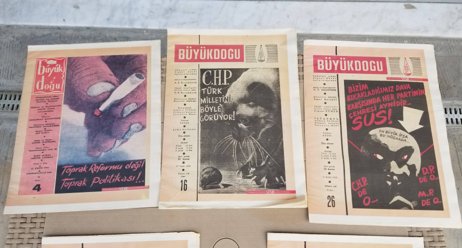 5 ADET BÜYÜKDOĞU DERGİSİ