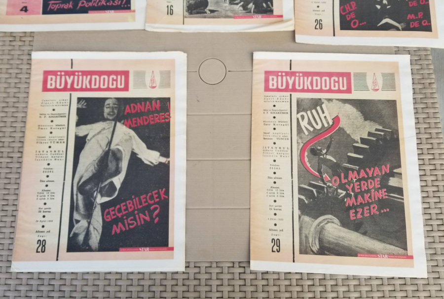 5 ADET BÜYÜKDOĞU DERGİSİ