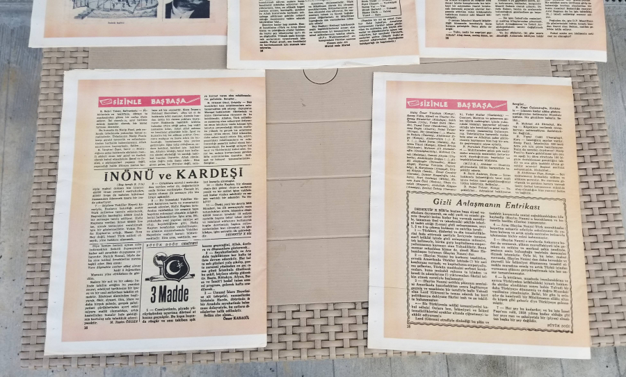 5 ADET BÜYÜKDOĞU DERGİSİ