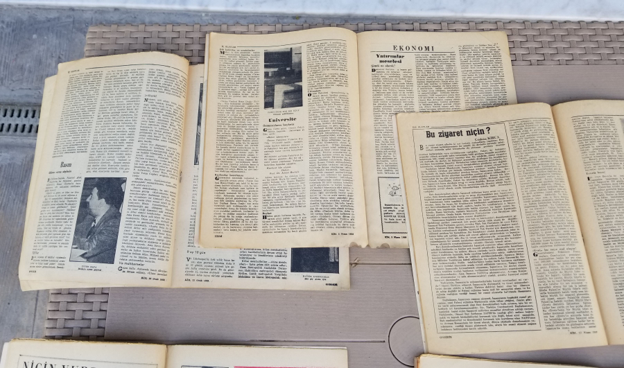 ANTİKA 5 ADET KİM DERGİSİ