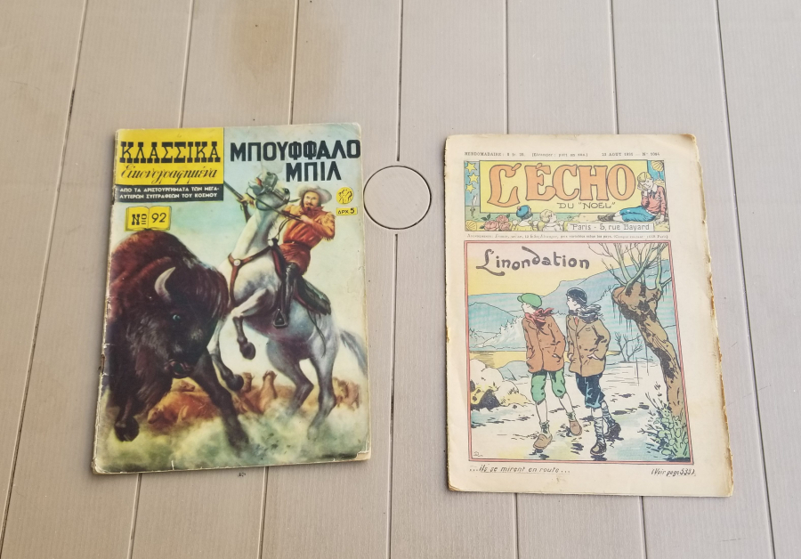 ANTİKA YABANCI 2 ADET ÇİZGİ ROMAN