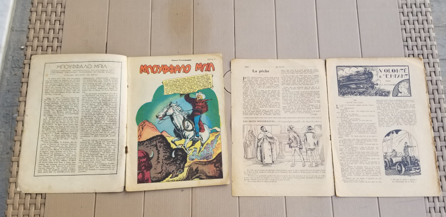 ANTİKA YABANCI 2 ADET ÇİZGİ ROMAN