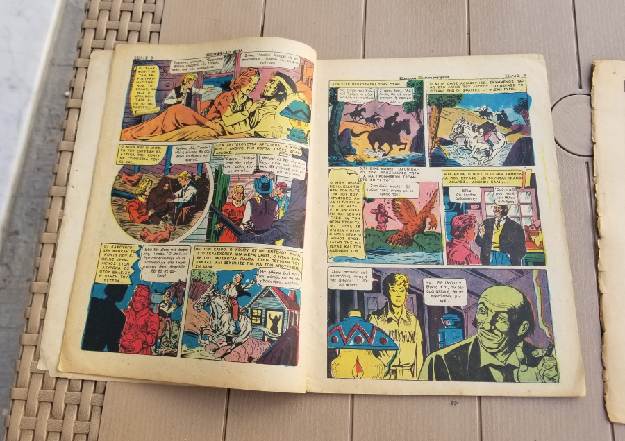 ANTİKA YABANCI 2 ADET ÇİZGİ ROMAN