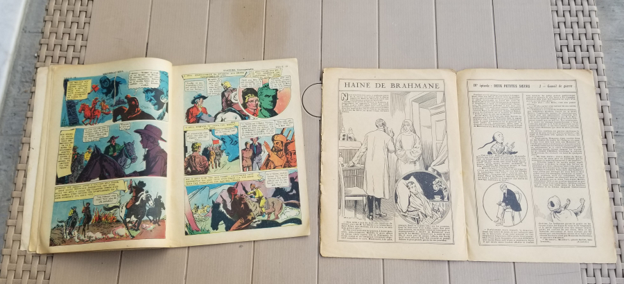 ANTİKA YABANCI 2 ADET ÇİZGİ ROMAN