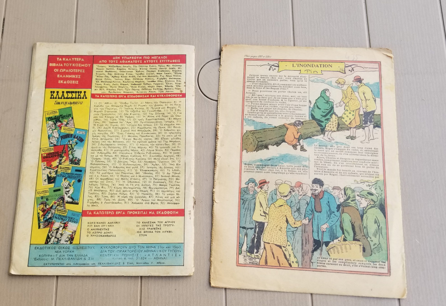 ANTİKA YABANCI 2 ADET ÇİZGİ ROMAN