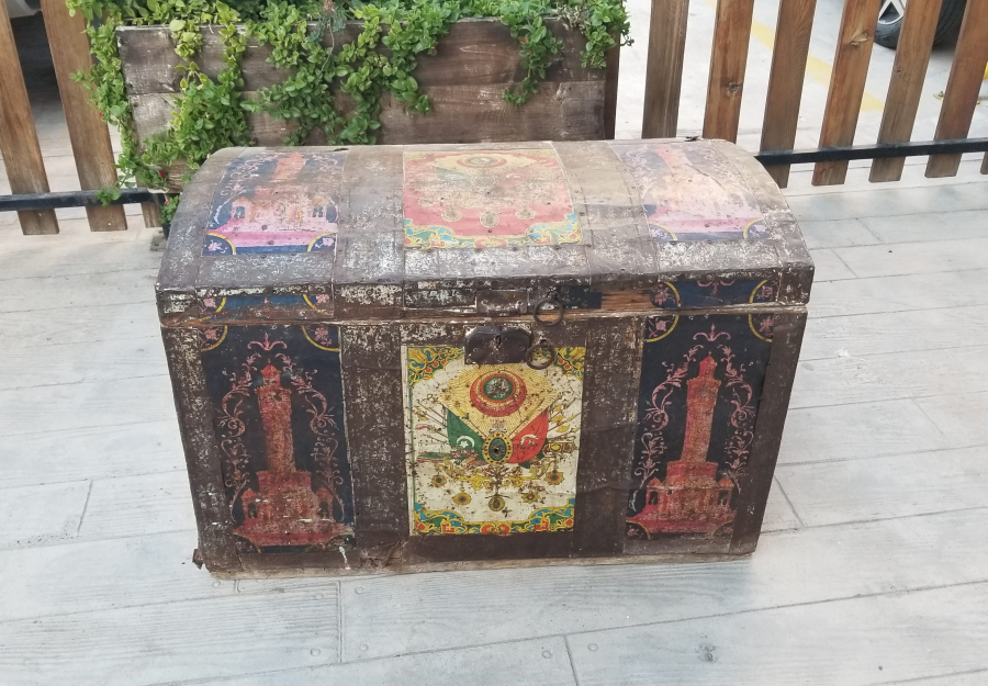 OSMANLI DÖNEMİ AHŞAP SANDIK