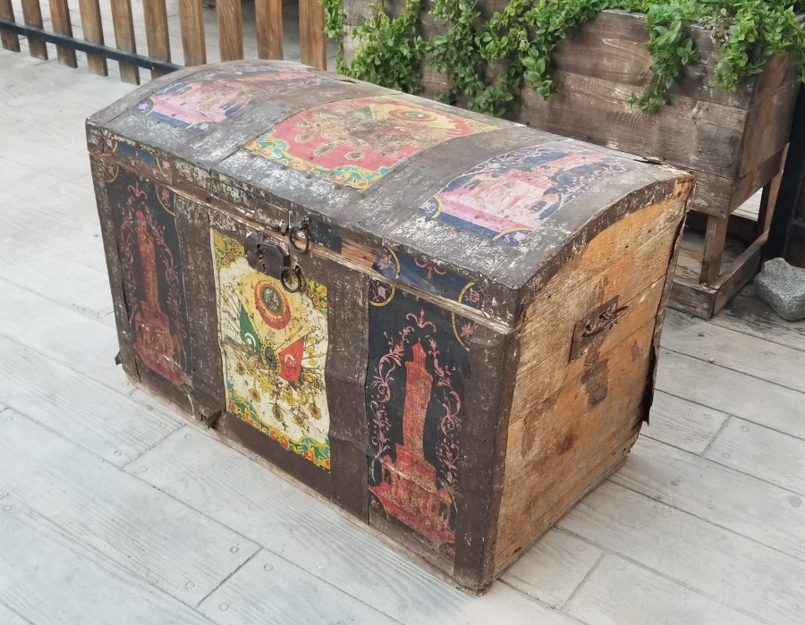 OSMANLI DÖNEMİ AHŞAP SANDIK