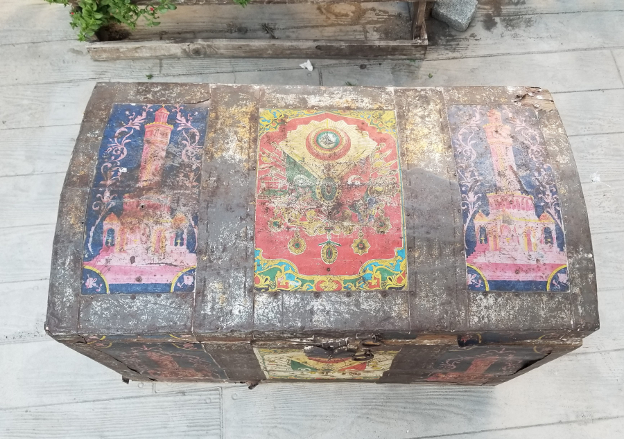 OSMANLI DÖNEMİ AHŞAP SANDIK