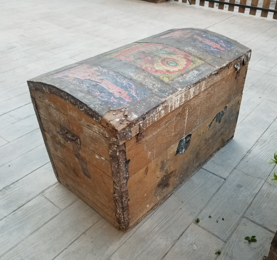 OSMANLI DÖNEMİ AHŞAP SANDIK