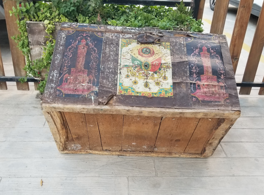 OSMANLI DÖNEMİ AHŞAP SANDIK