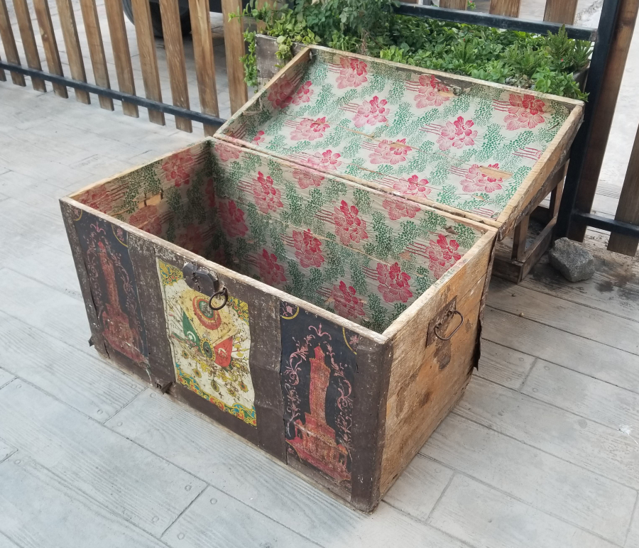 OSMANLI DÖNEMİ AHŞAP SANDIK