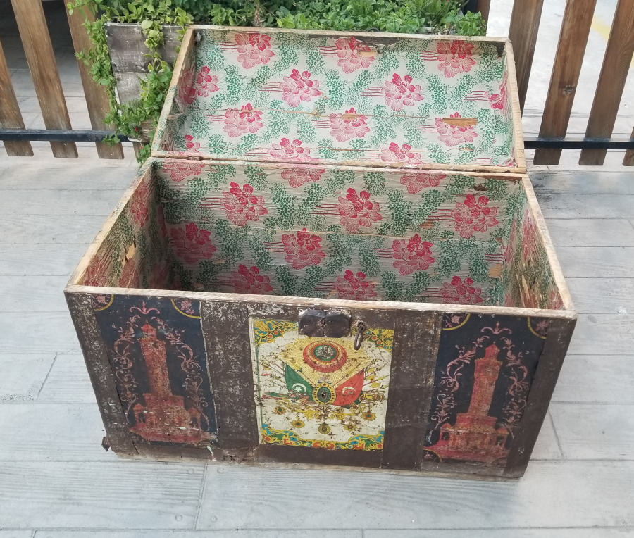 OSMANLI DÖNEMİ AHŞAP SANDIK