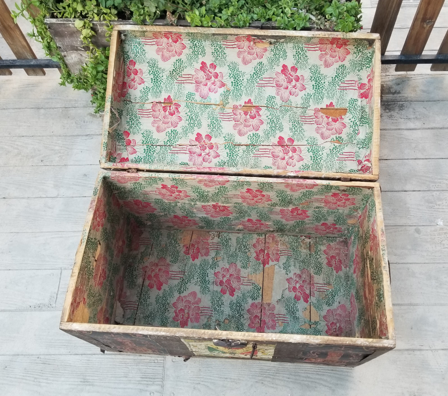 OSMANLI DÖNEMİ AHŞAP SANDIK