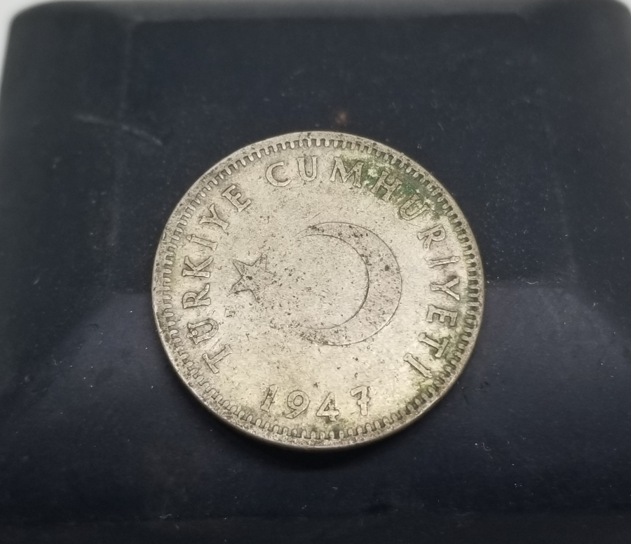 1947 YILI GÜMÜŞ 1 LİRA