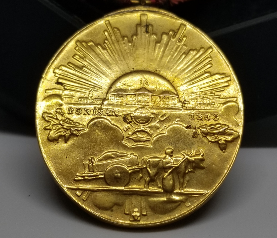 ORJİNAL ASKISI İLE İSTİKLAL SAVAŞI MADALYASI - İSTİKLAL MADALYASI