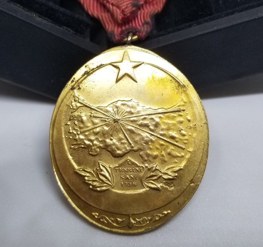 ORJİNAL ASKISI İLE İSTİKLAL SAVAŞI MADALYASI - İSTİKLAL MADALYASI