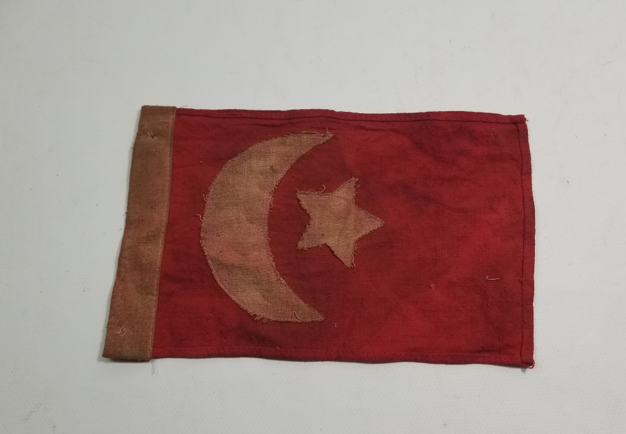 OSMANLI DÖNEMİ ÇOK NADİR GÖĞÜS BAYRAĞI