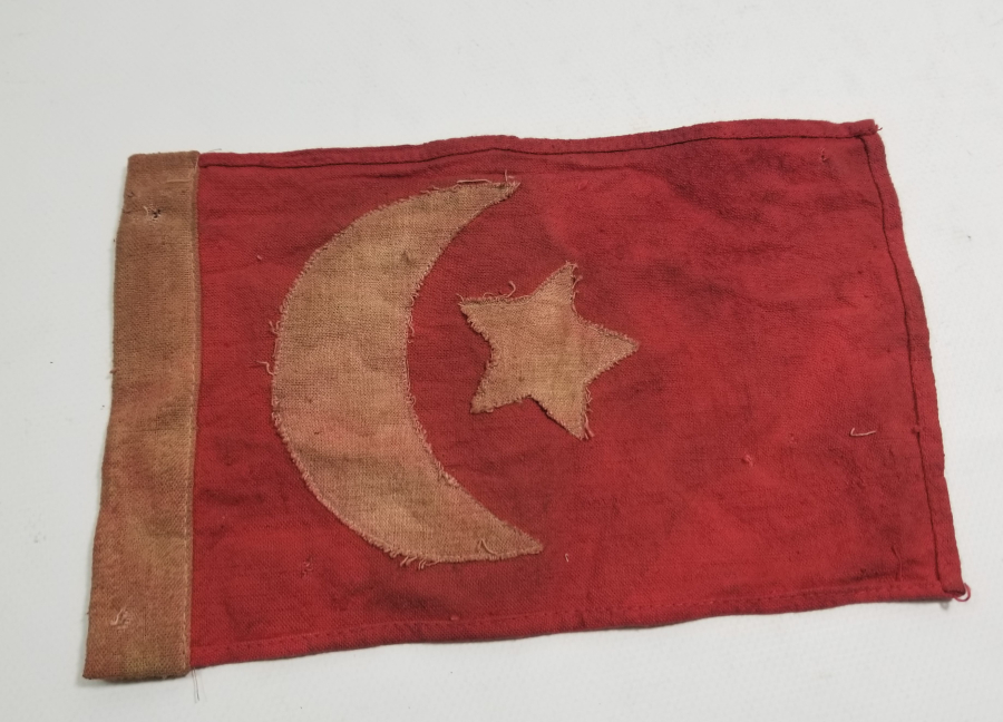 OSMANLI DÖNEMİ ÇOK NADİR GÖĞÜS BAYRAĞI