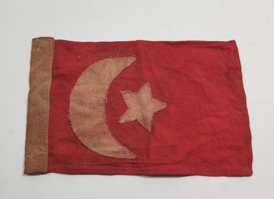 OSMANLI DÖNEMİ ÇOK NADİR GÖĞÜS BAYRAĞI