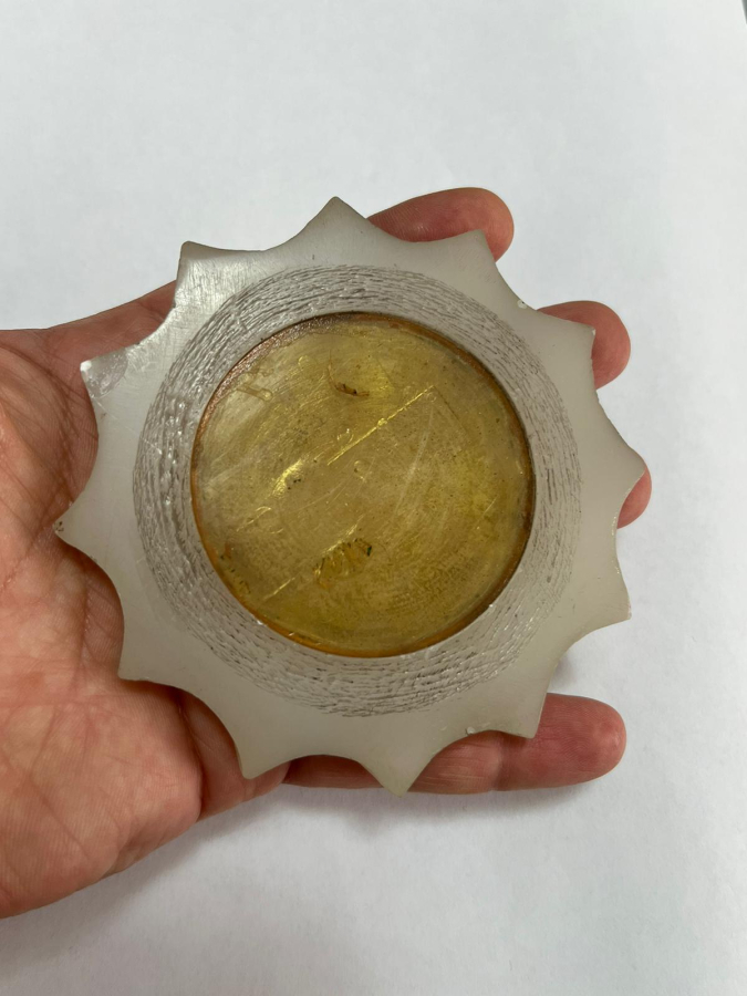 OSMANLI DÖNEMİ NADİR FORMDA BEKTAŞİ TESLİM TAŞI