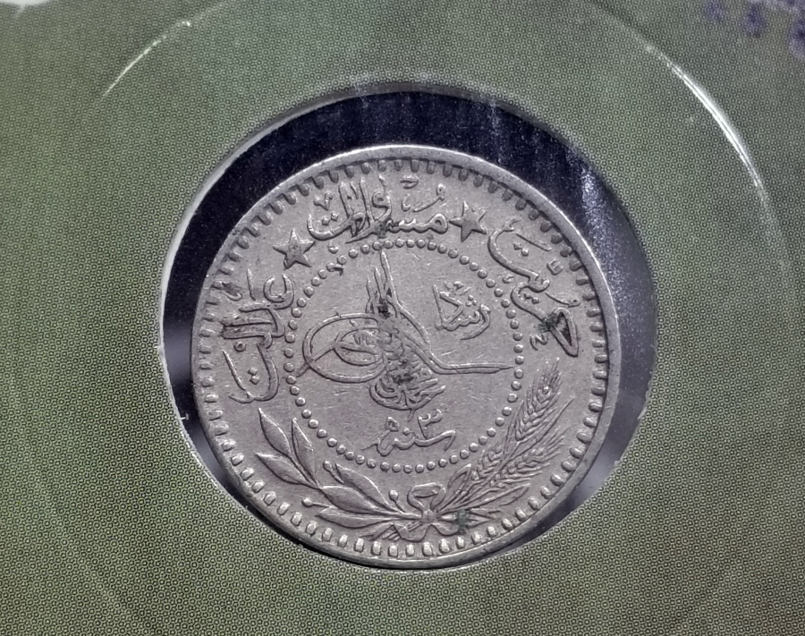 MEHMET REŞAT HAN DÖNEMİ KOLEKSİYONLUK NİKEL 10 PARA