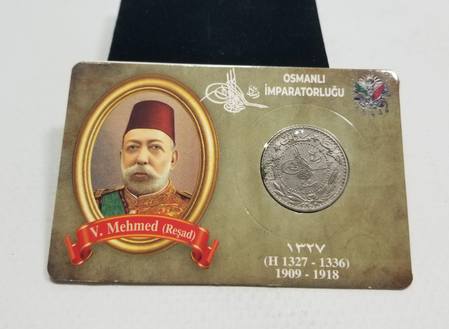 MEHMET REŞAT HAN DÖNEMİ KOLEKSİYONLUK NİKEL 20 PARA