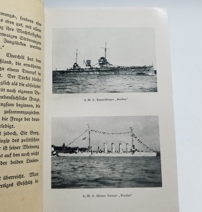 1. DÜNYA SAVAŞI DÖNEMİ İÇİ GRAVÜRLÜ ÇANAKKALE CEPHESİ KONULU ALMAN BASKISI KİTAP