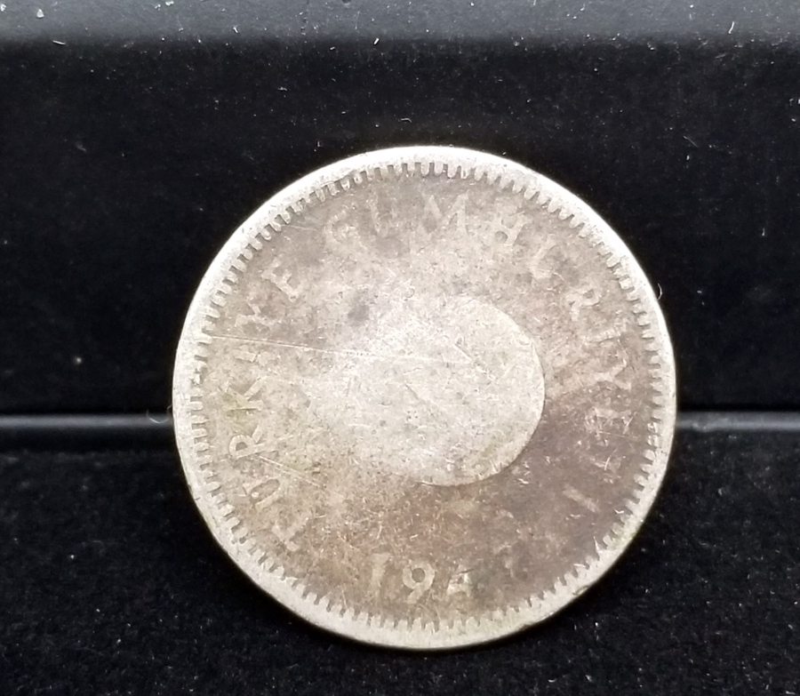 1947 YILI GÜMÜŞ 50 KURUŞ