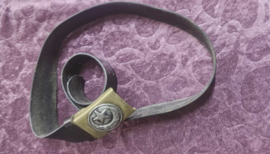 OSMANLI DÖNEMİ ASAKİR-İ ŞAHANE YAZILI 1. DÜNYA SAVAŞI DÖNEMİ ASKER KEMERİ - PALASKASI