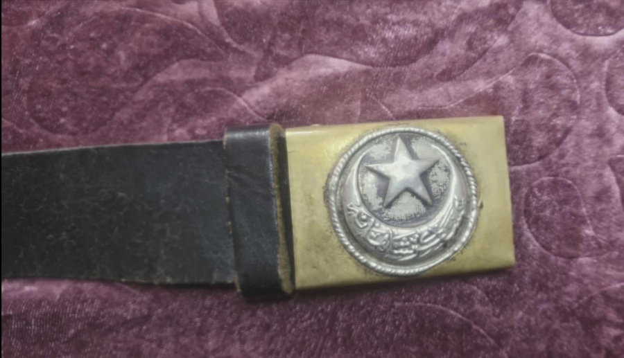 OSMANLI DÖNEMİ ASAKİR-İ ŞAHANE YAZILI 1. DÜNYA SAVAŞI DÖNEMİ ASKER KEMERİ - PALASKASI