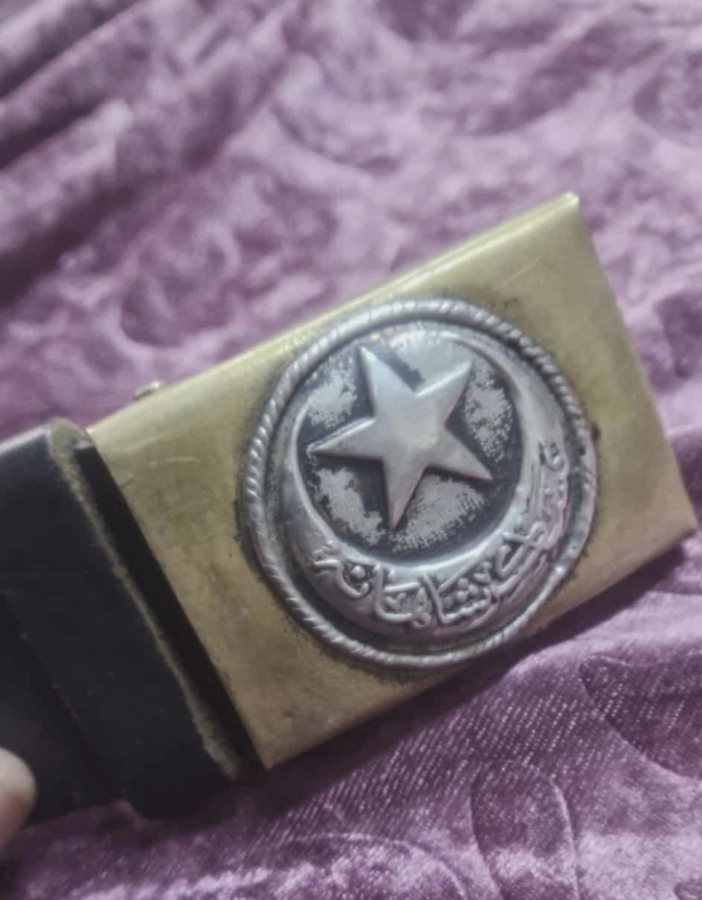 OSMANLI DÖNEMİ ASAKİR-İ ŞAHANE YAZILI 1. DÜNYA SAVAŞI DÖNEMİ ASKER KEMERİ - PALASKASI