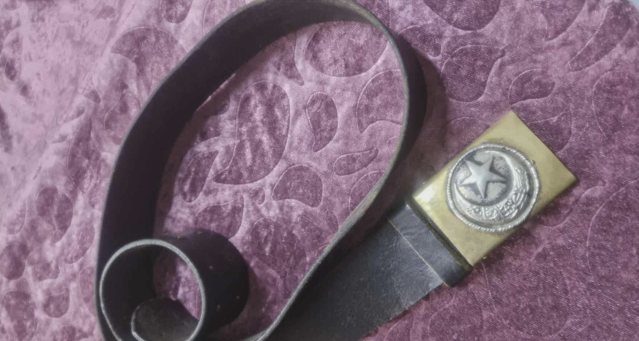 OSMANLI DÖNEMİ ASAKİR-İ ŞAHANE YAZILI 1. DÜNYA SAVAŞI DÖNEMİ ASKER KEMERİ - PALASKASI