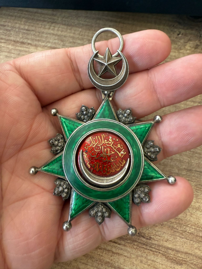 ABDÜLAZİZ HAN DÖNEMİ 4. DERECE NİŞANİ OSMANİ