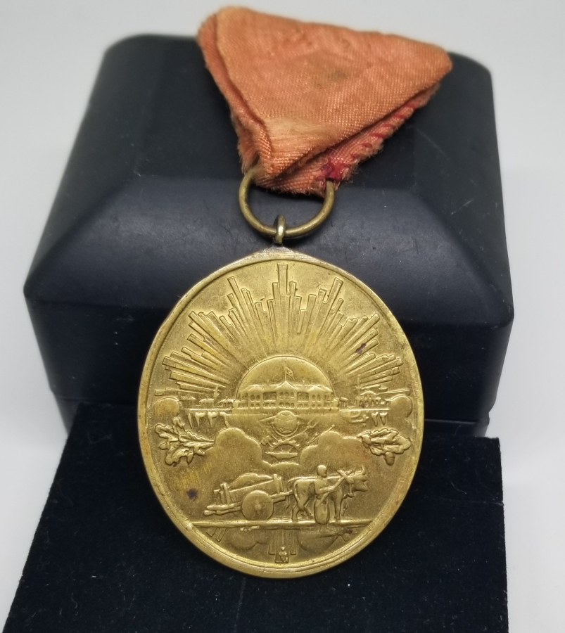 ORİJİNAL KURDELASIYLA ESKİ YAZI İSTİKLAL SAVAŞI MADALYASI