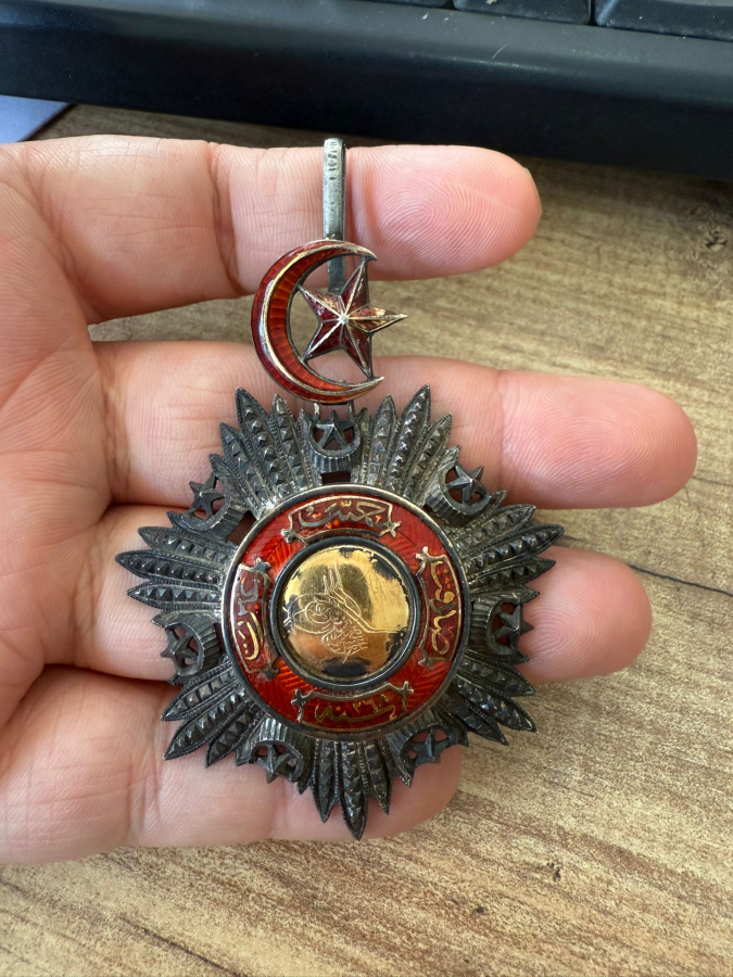 OSMANLI DÖNEMİ 3. DERECE MECİDİ NİŞANI