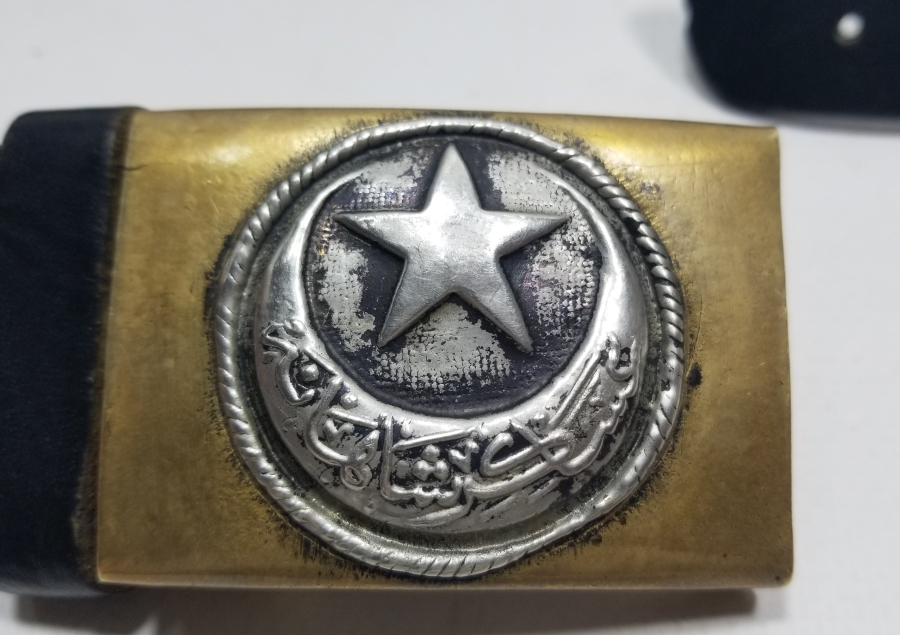 OSMANLI DÖNEMİ ASAKİR-İ ŞAHANE YAZILI 1. DÜNYA SAVAŞI DÖNEMİ ASKER KEMERİ - PALASKASI