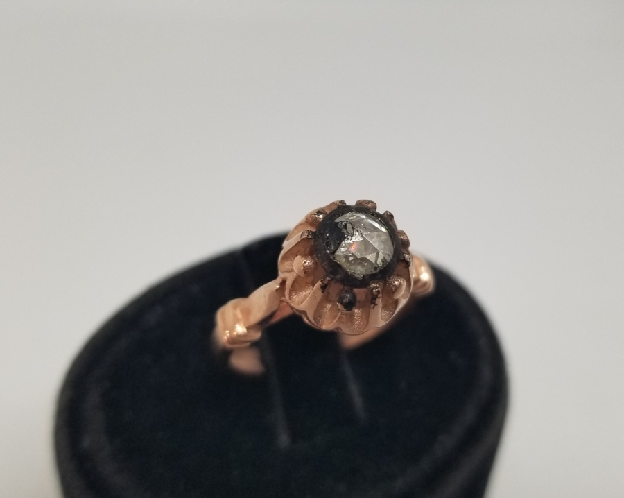 FLEMENK KESİMLİ TEKTAŞ YÜZÜK