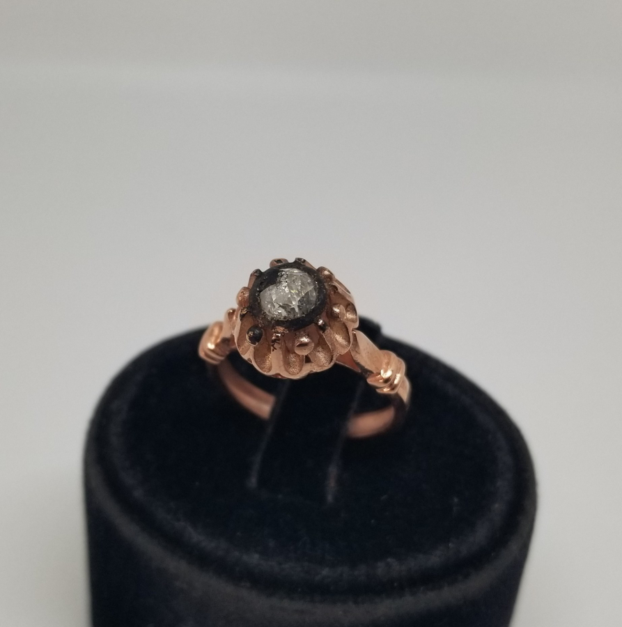 FLEMENK KESİMLİ TEKTAŞ YÜZÜK