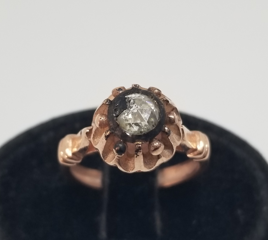 FLEMENK KESİMLİ TEKTAŞ YÜZÜK