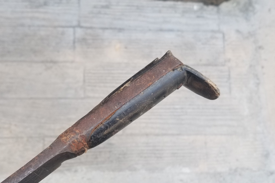 OSMANLI DÖNEMİ GÜMÜŞ ÇAKMA İŞÇİLİKLİ NADİR KEMANKEŞ KILICI - YATAĞANI